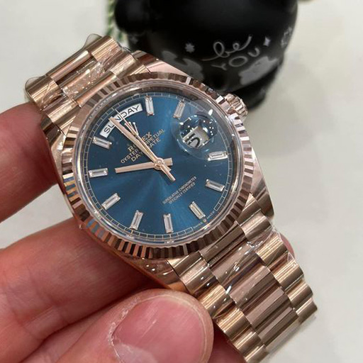 Rolex 128235A lake-blue